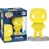 Figura Pop Marvel Infinity Saga Iron Man Yellow