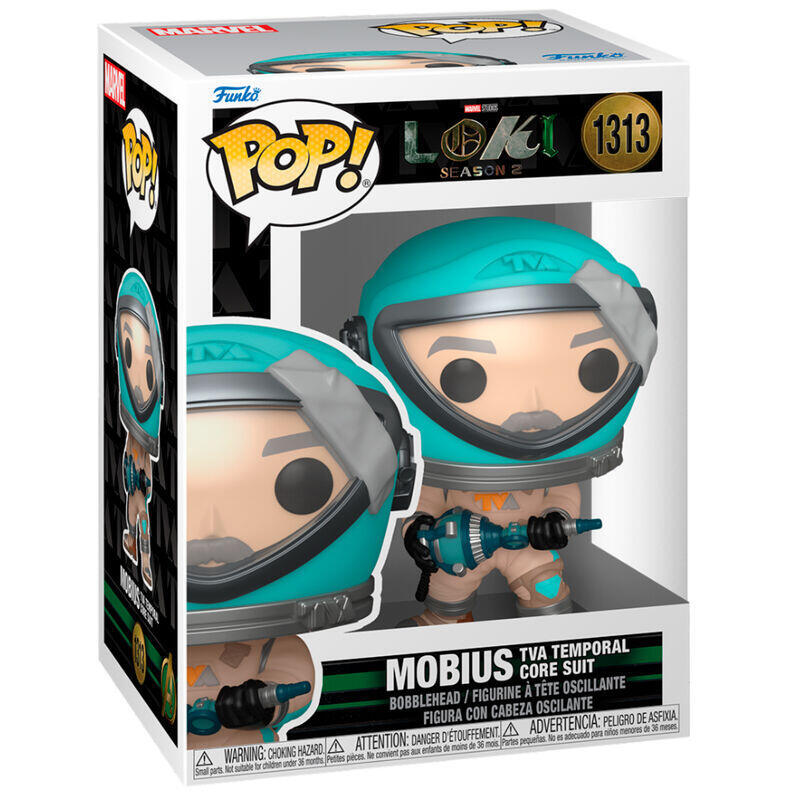 Figura Pop Marvel Loki Season 2 Mobius Tva Temporal Core Suit