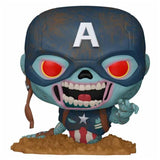 Figura Pop Marvel - Marvel Zombies Capitan America