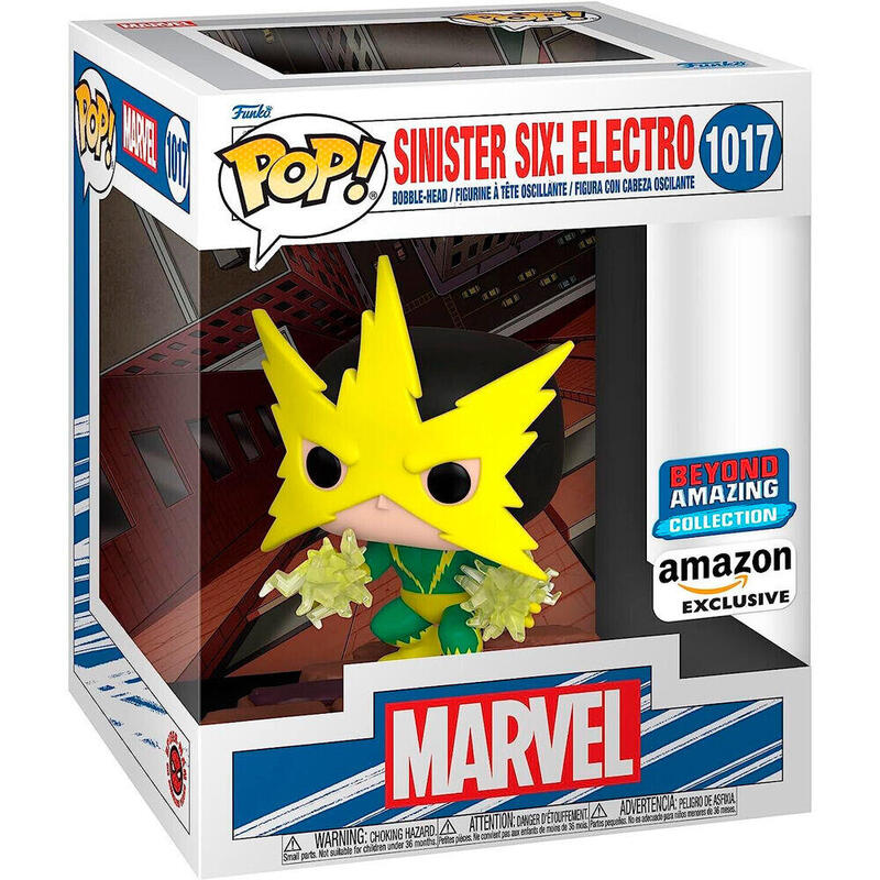 Figura Pop Marvel Sinister Six Electro Exclusive