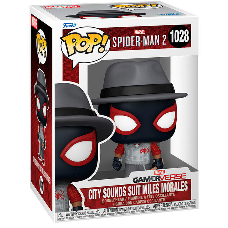 Figura Pop! Marvel Spider-Man 2 - City Sounds Suit (Miles Morales)