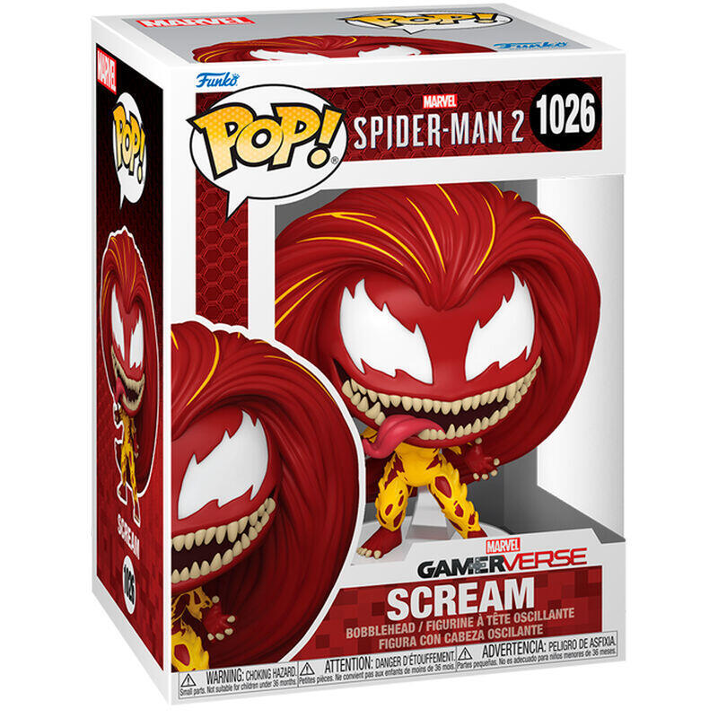 Figura Pop! Marvel Spider-Man 2 - Scream