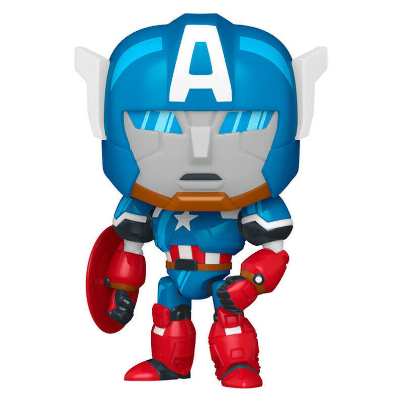Figura Pop Marvel What If..? Capitan America Mech