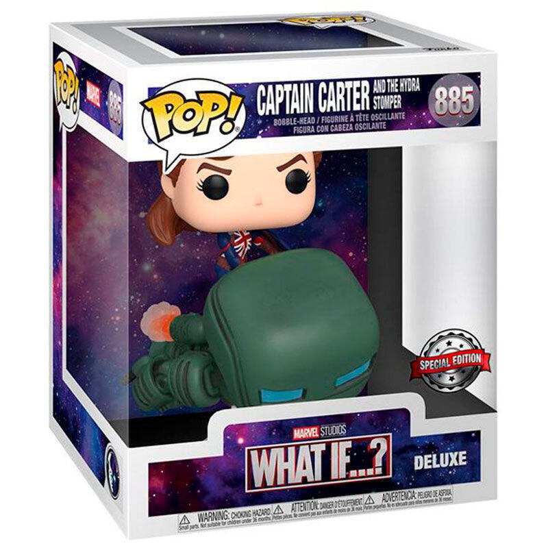 Figura Pop Marvel What If Captain Carter Exclusive