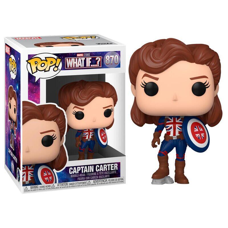 Figura Pop Marvel What If Captain Carter