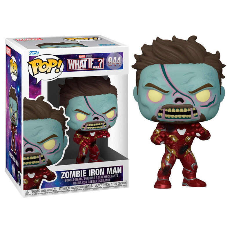 Figura Pop Marvel What If Zombie Iron Man