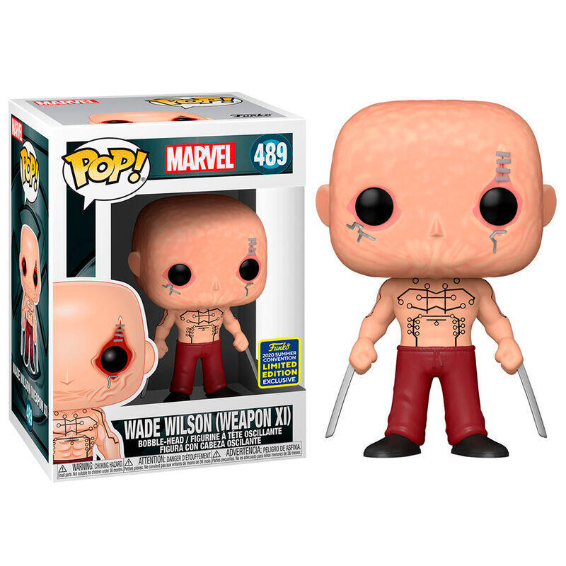 Figura Pop Marvel X-Men Deadpool Wade Wison Exclusive