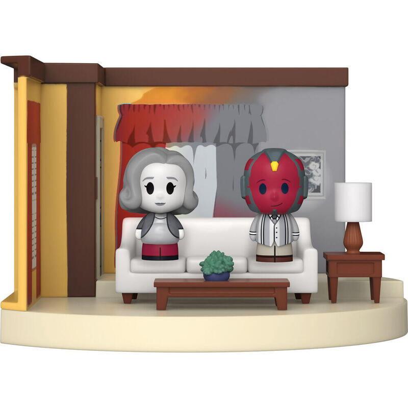 Figura Pop Mini Moments Marvel Wanda Vision 1960