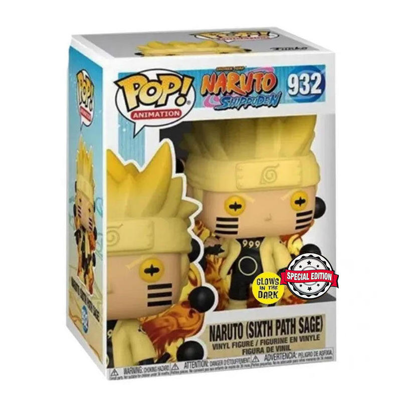 Figura Pop Naruto Shippuden Naruto Six Path Exclusive