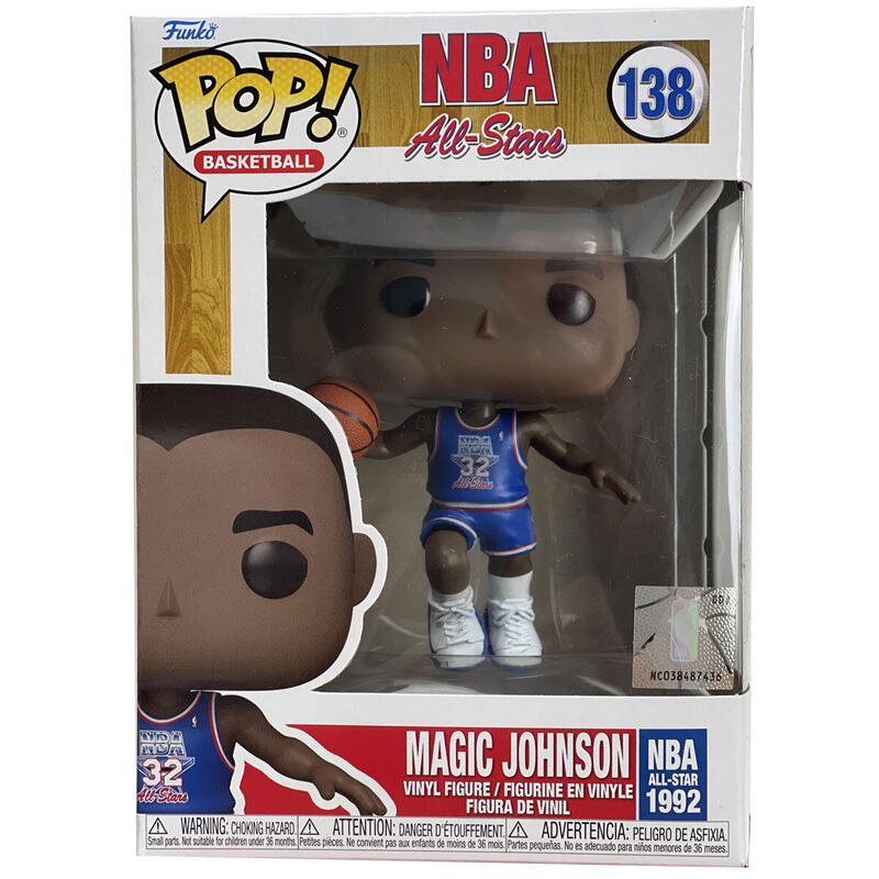 Figura Pop Nba All Star Magic Johnson 1992