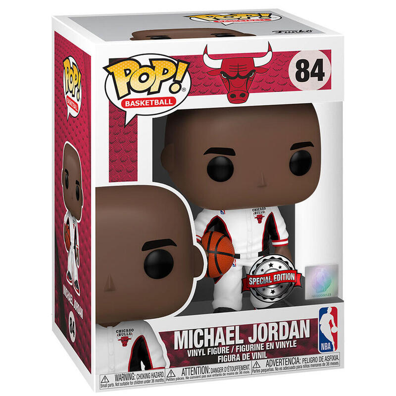 Figura Pop Nba Bulls Michael Jordan With Jordan Exclusive