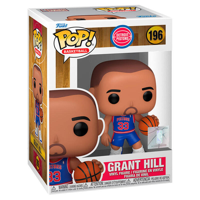 Figura Pop Nba Detroit Pistons Grant Hill