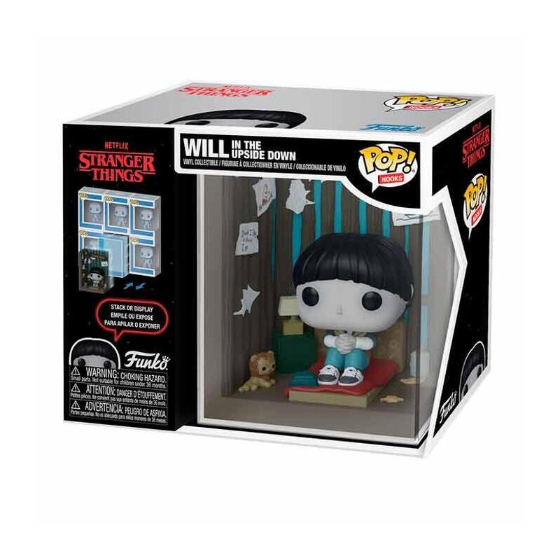 Figura Pop Nooks Stranger Things Will In The Upside Down