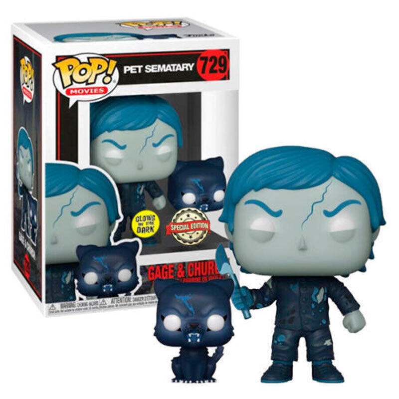 Figura Pop Pet Sematary Gage & Church Exclusive