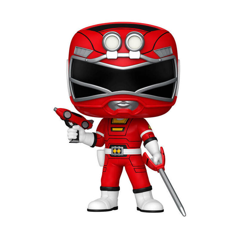 Figura Pop Power Rangers Turbo - Red Turbo Ranger
