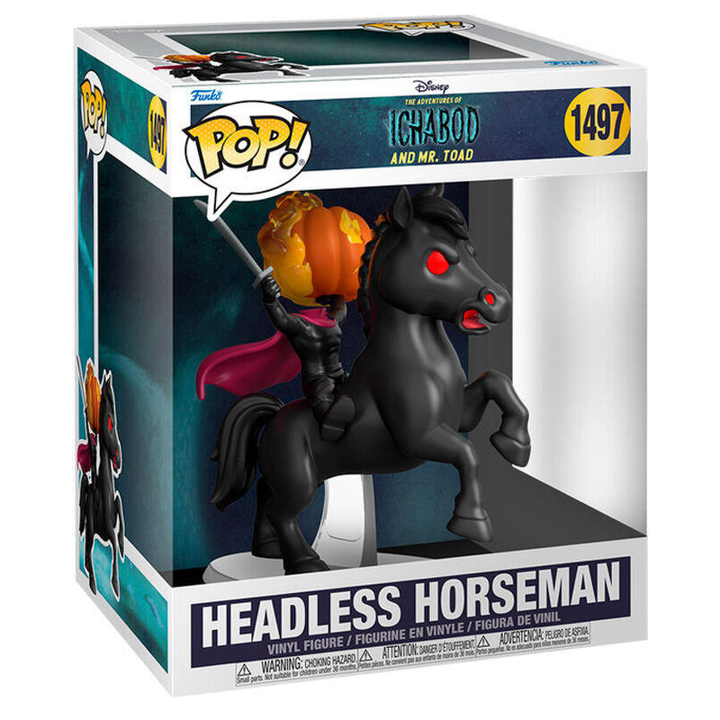 Figura Pop Rides Deluxe Disney The Adventure Of Ichabod And Mr. Toad Headless Horseman