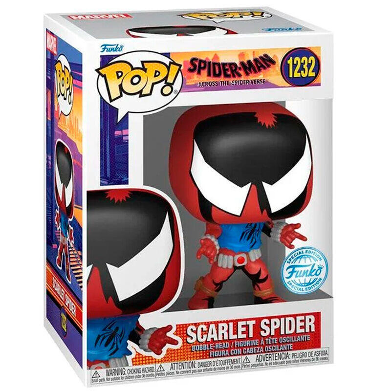 Figura Pop Spiderman Scarlet Spider Exclusive