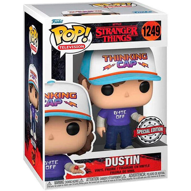 Figura Pop Stranger Things Dustin Exclusive