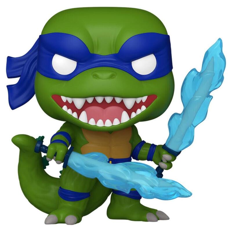 Figura Pop Teenage Mutant Ninja Turtles X Godzilla - Leonardo X Godzilla
