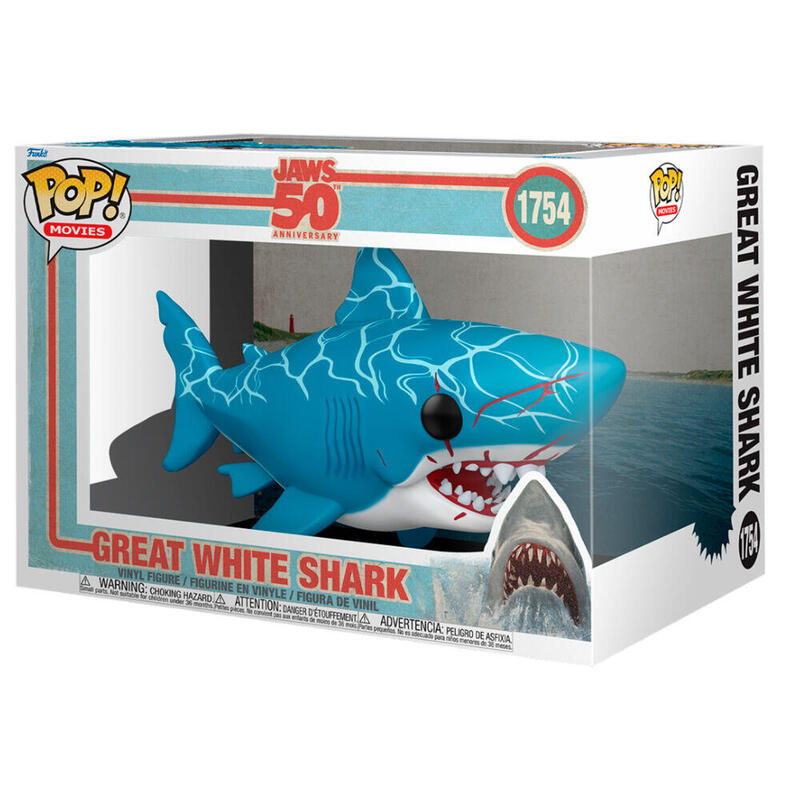 Figura Pop Tiburon Super Great White Shark