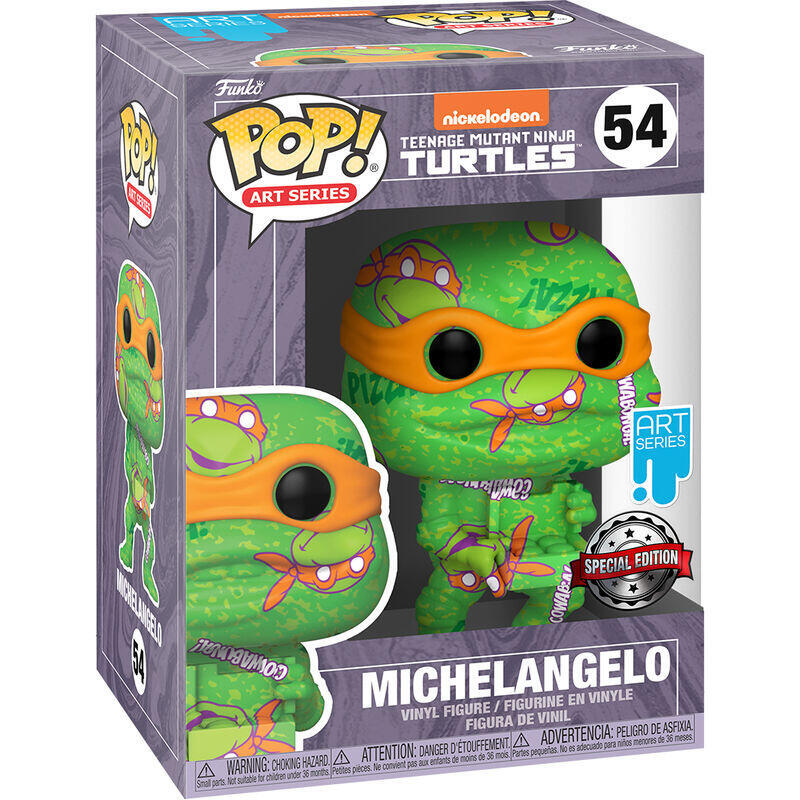 Figura Pop Tortugas Ninja 2 Michelangelo Exclusive