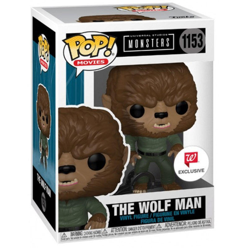 Figura Pop Universal Monsters The Wolf Man Exclusive