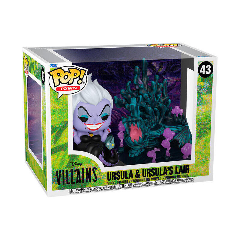 Figura Pop Ursula Y Su Guarida - Disney Villains