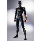 Figura S.H. Figuarts Spiderman Black And Gold Suit Special Set Spiderman No Way Home Marvel 15cm