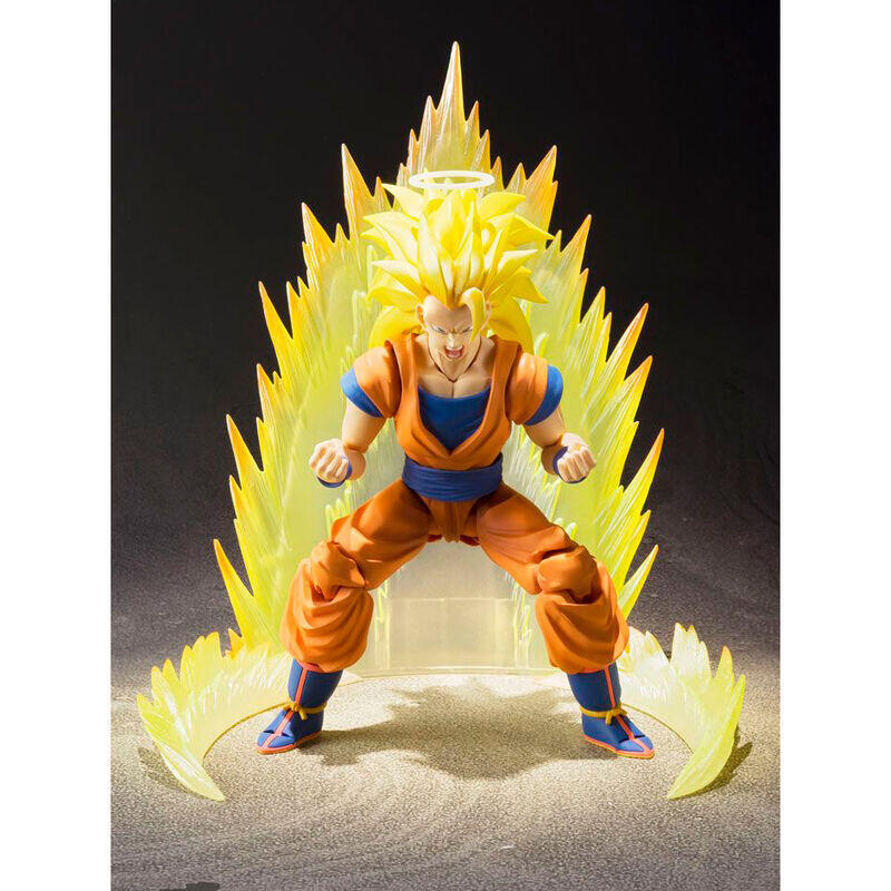 Figura Son Goku Super Saiyan 3 Fig. 15,5 Cm Dragon Ball Z  Sh Figuarts Re-Run
