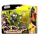 Figura The Mandalorian & Grogu Deluxe Mix Mashers Star Wars 12cm