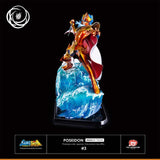 Figura Tsume Arts Saint Seiya Poseidon Resina Escala 1 6 Ikigai