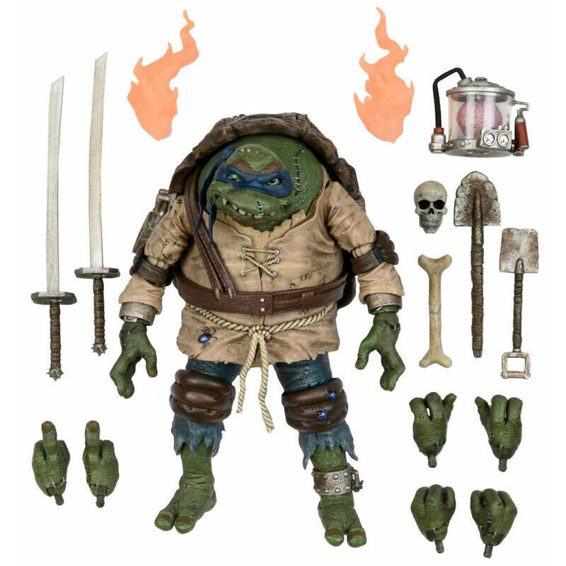 Figura Ultimate Leonardo - Tortugas Ninja Hunchback