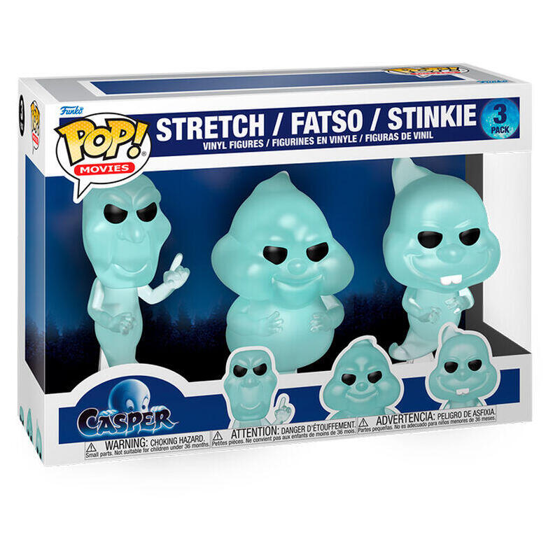 Figuras Blister 3 Pop Casper Ghostly Trio