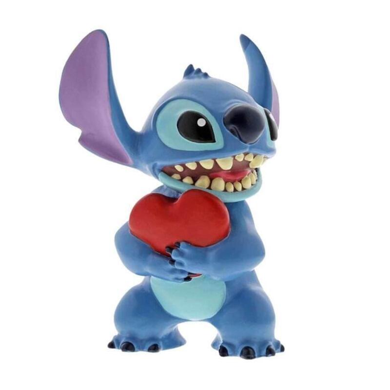 Figurilla - Disney Tradition - Stitch Heart - Licencia Oficial Lilo Y Stitch - Enesco