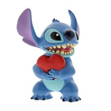 Figurilla - Disney Tradition - Stitch Heart - Licencia Oficial Lilo Y Stitch - Enesco