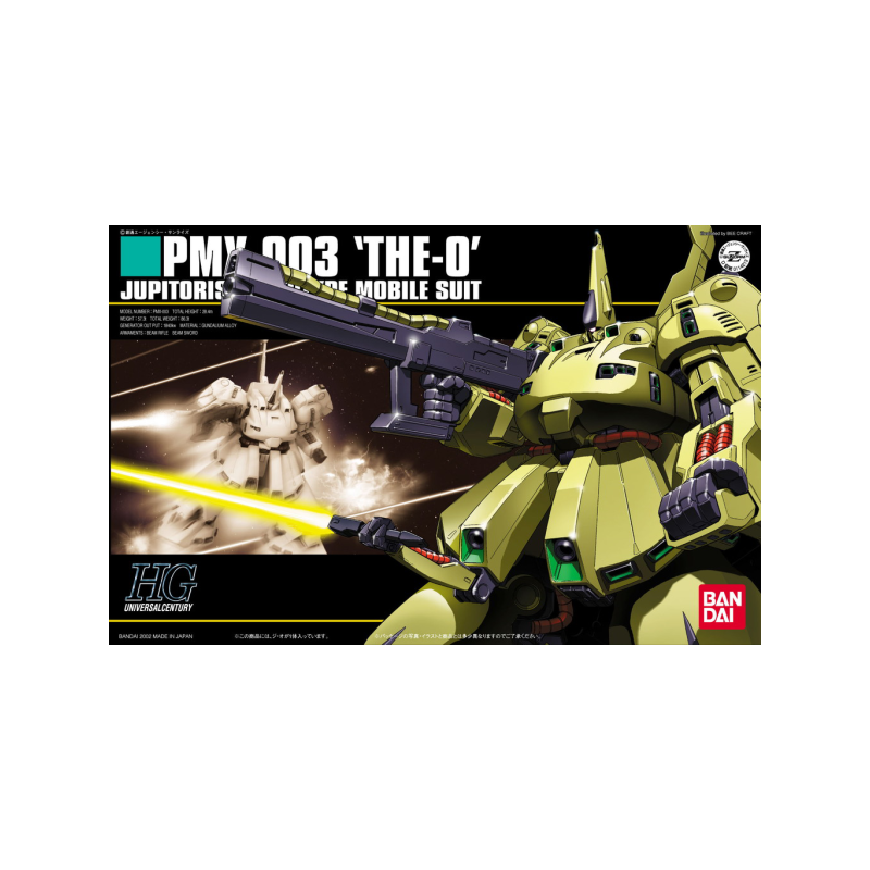 Figurine Collector'S Bandai Hguc 1/144 Pmx-003 The-O Gun14213