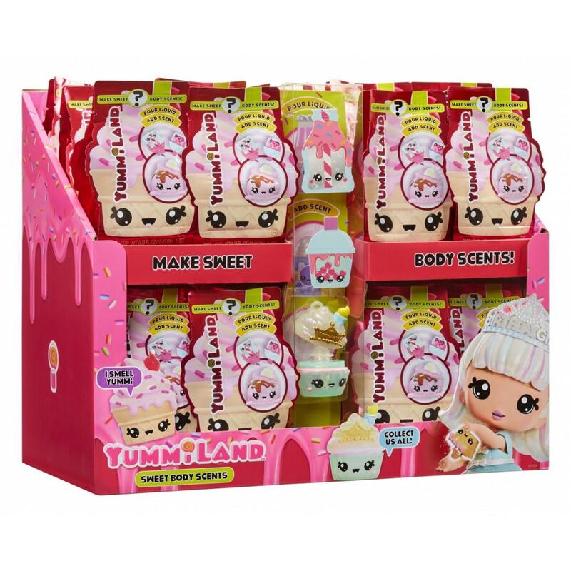 Figurka Yummiland Num Noms Body Scent Display 24 Sztuki