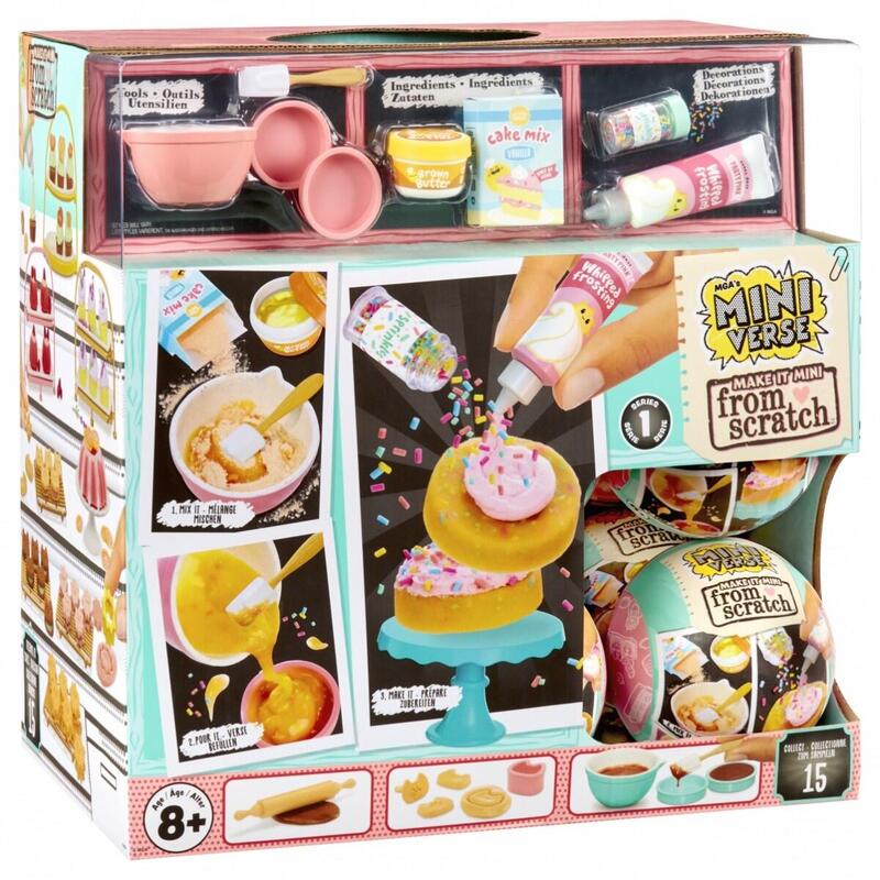 Figurki Miniverse Make It Mini From Scratch Display 15 Sztuk