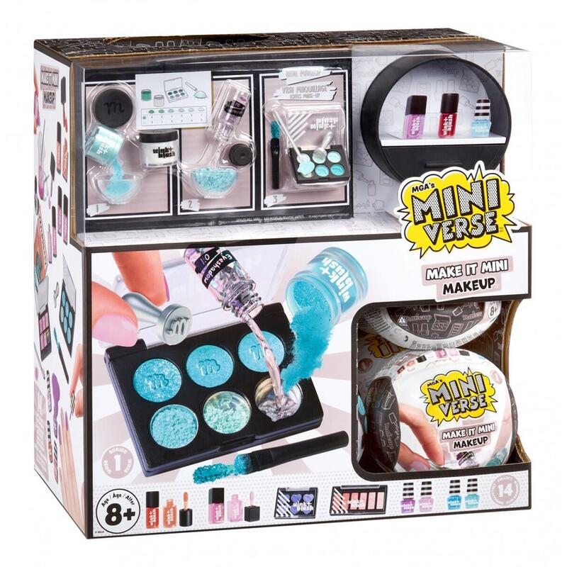 Figurki Miniverse Make It Mini Makeup Display 15 Sztuk