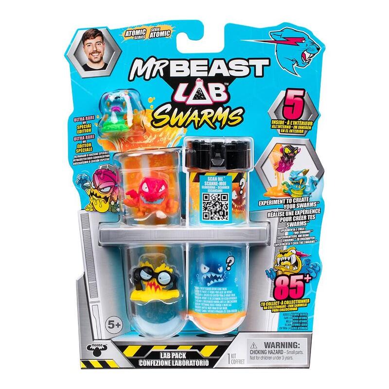 Figurki Mr Beast Lab - Rój Lab 5-Pak