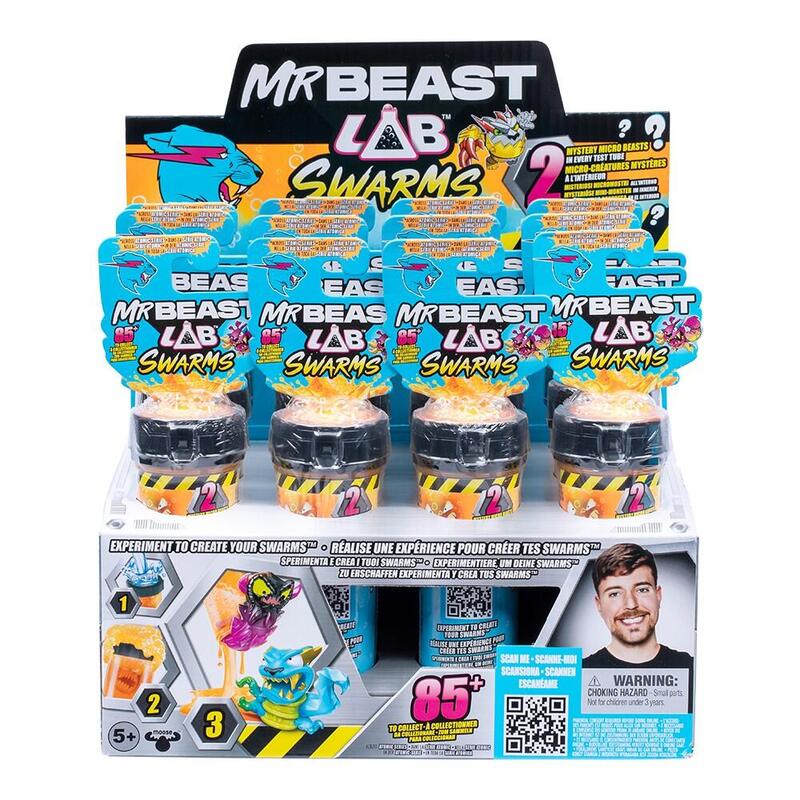 Figurki Mr Beast Lab - Rój Tuba 2-Pak Display 12 Sztuk