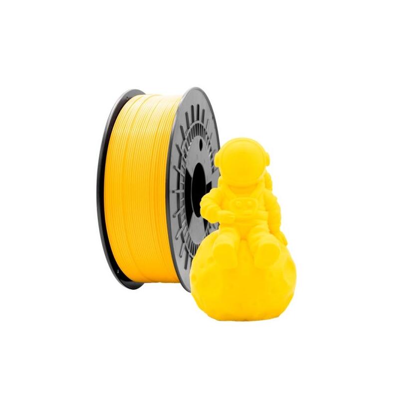 Filamento 3d Pla Mate - Diametro 1.75mm - Bobina 1kg - Amarillo
