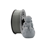 Filamento 3d Pla Mate - Diametro 1.75mm - Bobina 1kg - Gris Oscuro