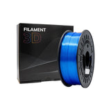 Filamento 3d Pla Silk - Diametro 1.75mm - Bobina 1kg - Color Azul