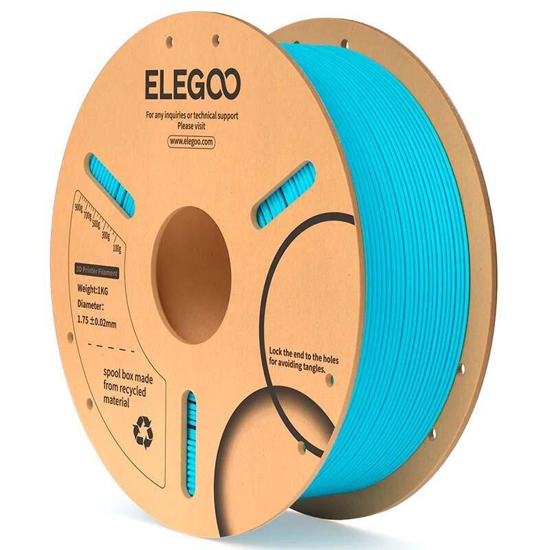 Filamento Elegoo Pla Azul Cielo Para Impresoras 3d Fdm 1.75mm Bobina De 1kg