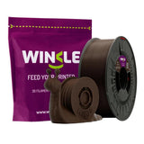 Filamento Marron Ebano Winkle Pla Hd 1.75mm Impresora 3d 1 Kg