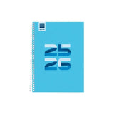 Finocam Agenda Cool Para Estudiantes Espiral 4º Svh Azul 2025-2026