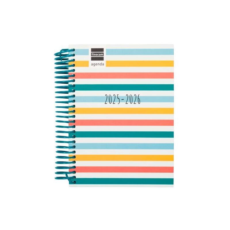 Finocam Agenda Diva Para Estudiantes Espiral 8º 1dp Colors 2025-2026