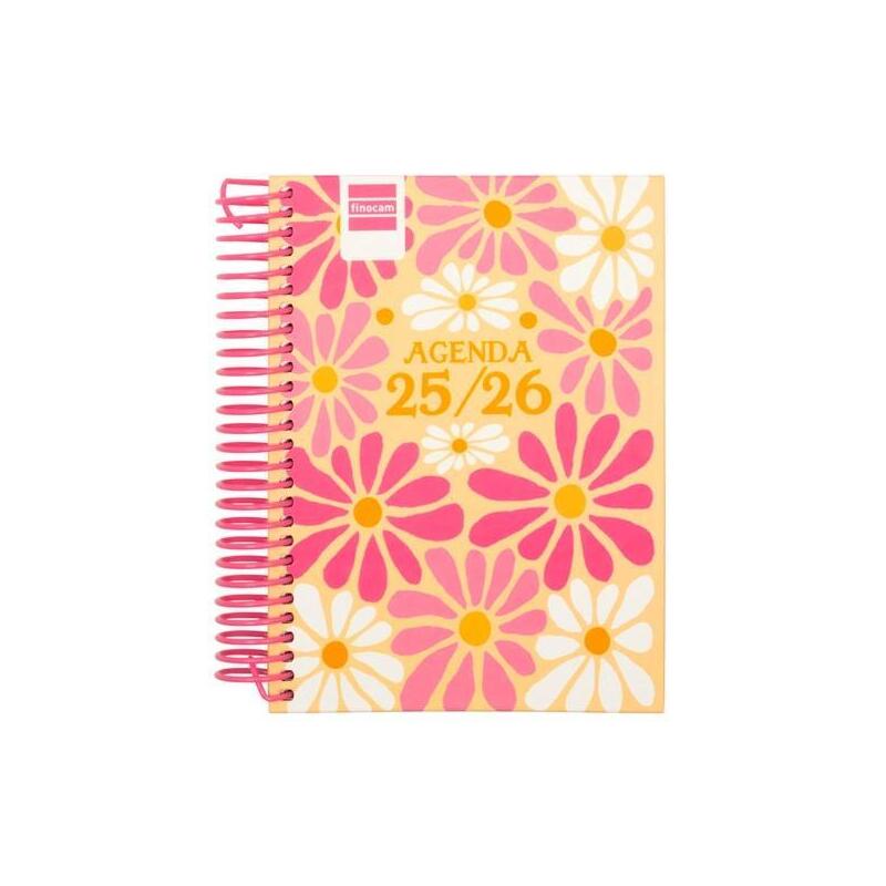 Finocam Agenda Diva Para Estudiantes Espiral 8º 1dp Spring 2025-2026