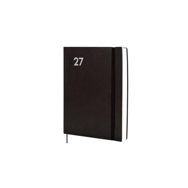 Finocam Agenda Dynamic Mara Y12-210x270mm 1dp Tapa Blanda Negro 2027
